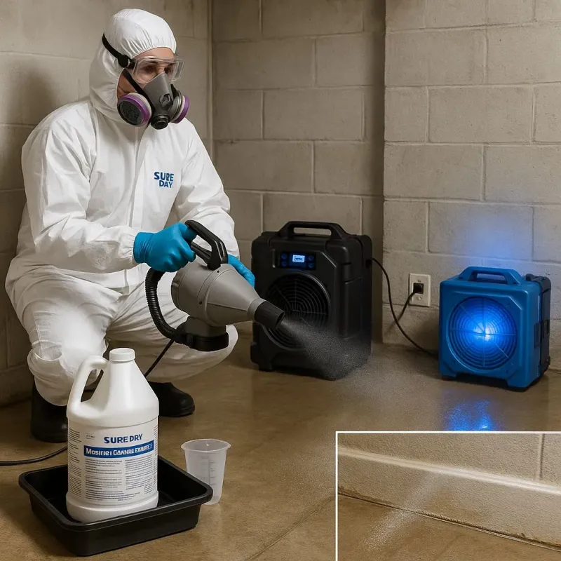 Sanitization and Odor Removal process in Arlington, NE